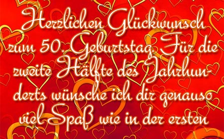 zum geburtstag zum 50