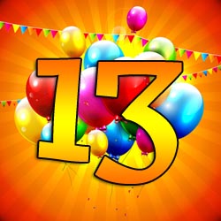 13. Geburtstag