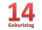 Sprüche zum 14. Geburtstag