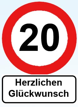 20. Geburtstag