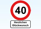 40. Geburtstag Glückwünsche