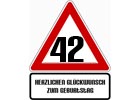 Sprüche zum 42. Geburtstag