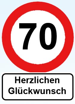 70. Geburtstag