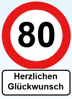 80. Geburtstag