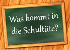 Schultüte Füllung