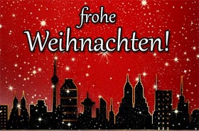 Moderne Weihnachtsgrüße