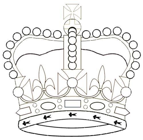 Krone eines Königs